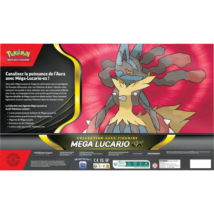 Coffret Premium avec Figurine Méga Lucario-ex - FR