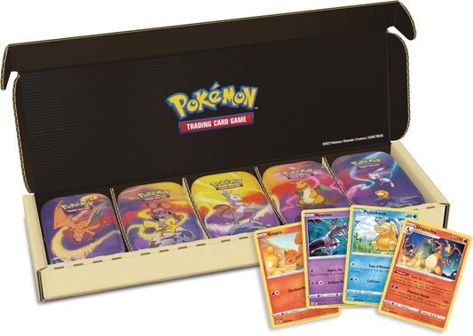 5 mini tins Puissance de Kanto